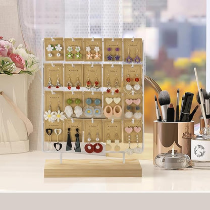 Earring Display Stand for Selling, Earring Display for Vendors, Wood Earring - Image 6