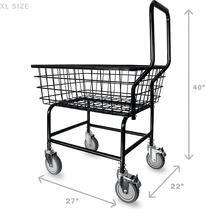 LVP Work Horse Commercial Laundry Cart - Image 5