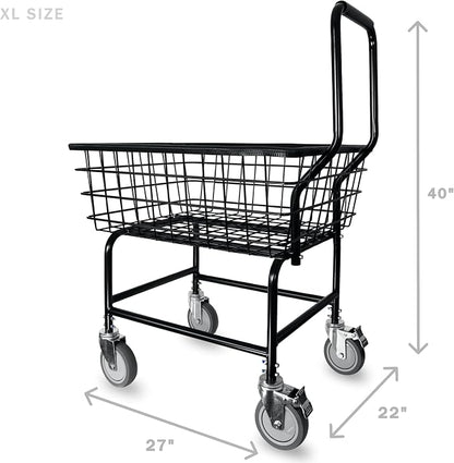 LVP Work Horse Commercial Laundry Cart - Image 5