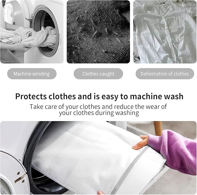 10 Pack Mesh Laundry Bags for Delicates - Image 6