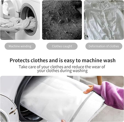 3 Pack XXL Mesh Laundry Bags by MDSXO- Large Jumbo Durable Delicates Bag - Image 5