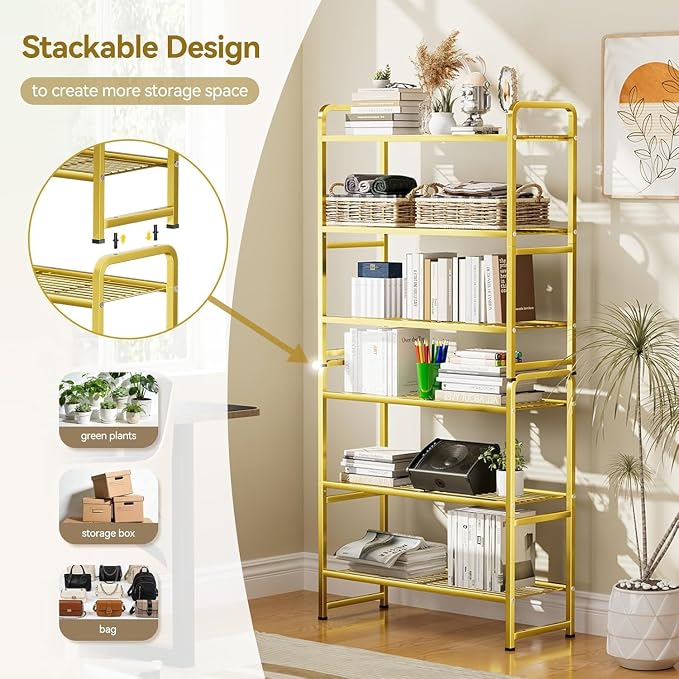 Standard Shelf Organizer for Outdoor Indoor, Waterproof Heavy Duty Metal - Image 4