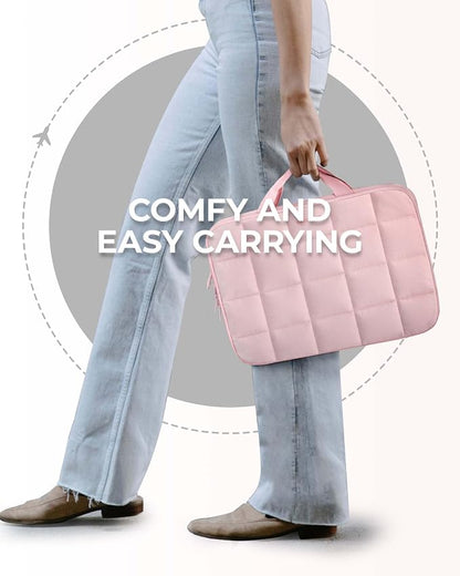 BAGSMART Laptop Case with Handle, Puffy Laptop Sleeve Bag - Image 7
