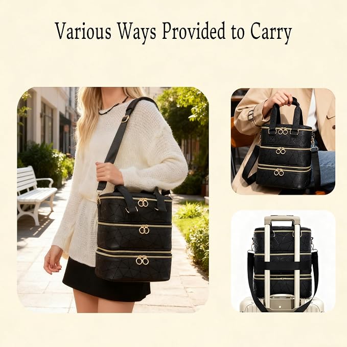 3 Layers Nail Polish Organizer Bag - Image 5