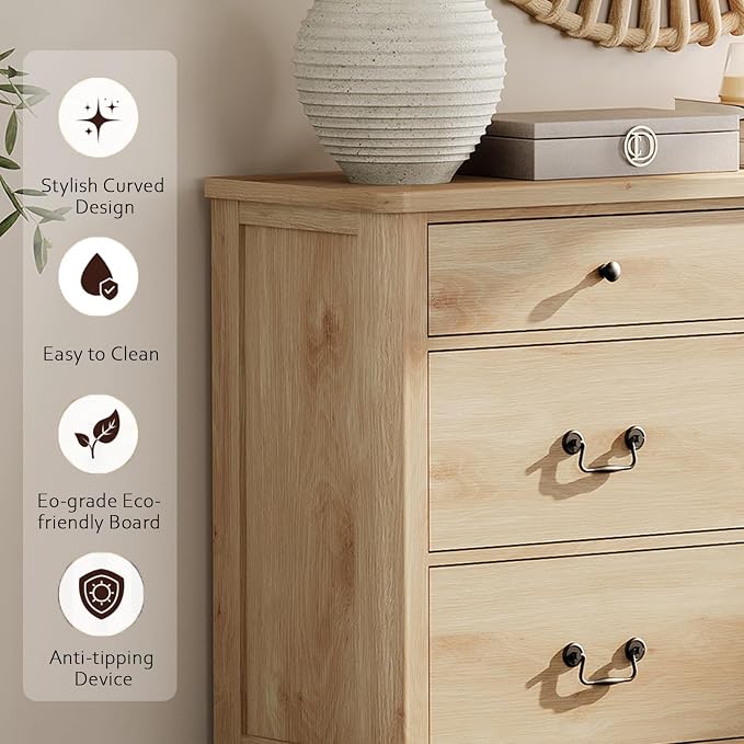 WAMPAT Dresser for Bedroom - Image 5