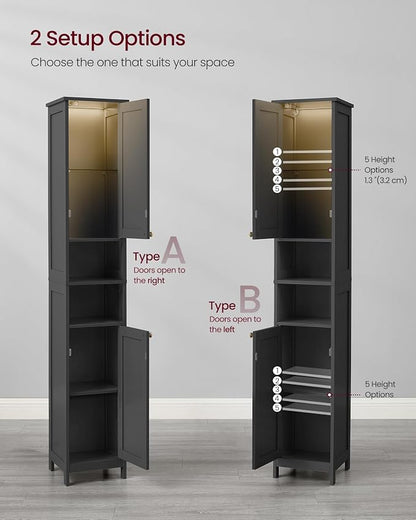 VASAGLE Tall Storage Cabinet - Image 3