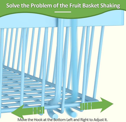 2 Tier Fruit Basket for Kitchen Counter - Image 7