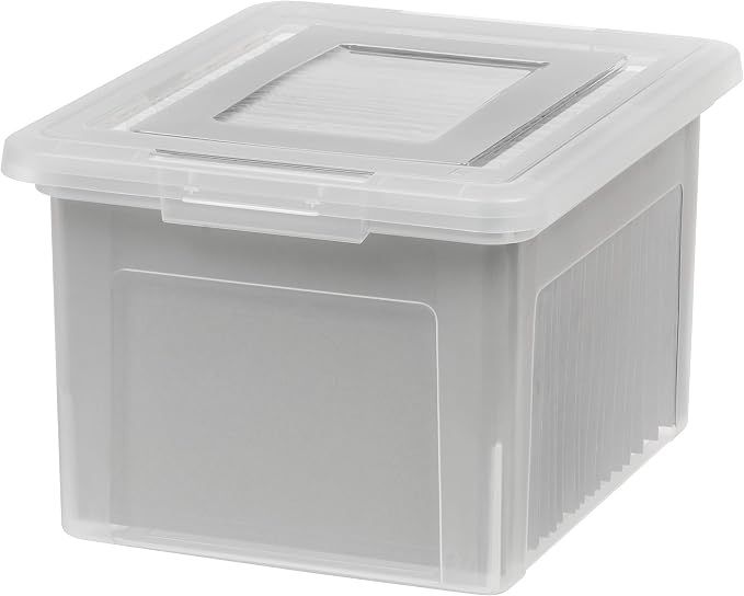 IRIS USA 35 Qt. Letter/Legal File Box by IRISUSA