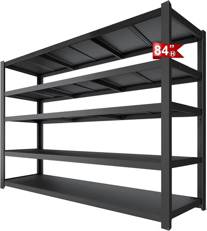 84" H Garage Shelving, Storage Shelves 3050LBS Heavy Duty Storage Shelves - Image 8