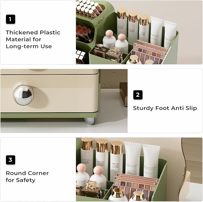 UFORU Makeup Organizer Countertop - Image 6