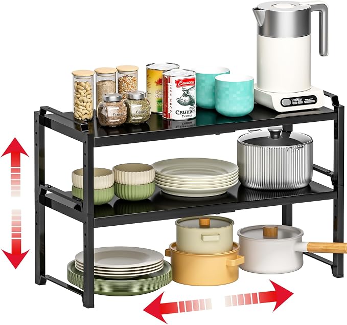 X-cosrack 12" Wide 100LBS Loading-Bearing Heavy Duty Kitchen Storage Shelf by X-cosrack