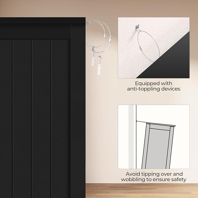 Yaheetech Small Bathroom Storage Cabinet - Image 6