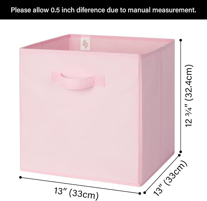 GRANNY SAYS Cube Storage, 13x13 Cube Storage Organizer Bins, Collapsible - Image 6