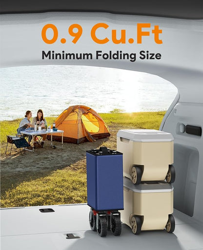 Wagon Carts Foldable, 180L Collapsible Foldable Wagon - Image 5