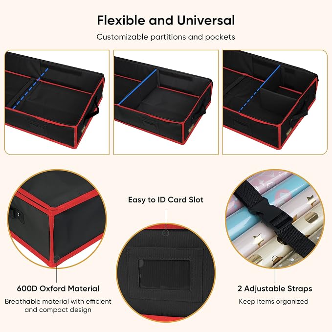 BALEINE Wrapping Paper Storage Organizer, Holiday Accessories - Image 3