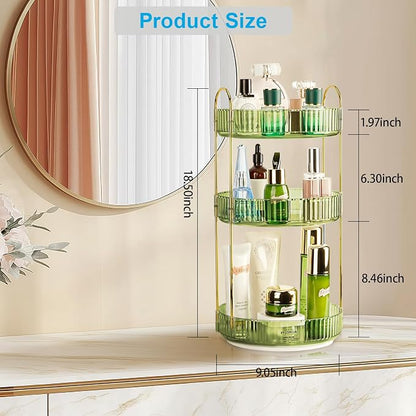 360 Rotating Makeup Organizer - Image 3