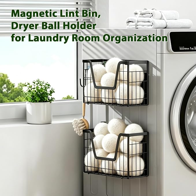2 Set Magnetic Shelf for Fridge, Potato & Onion Storage Bins, Magnetic Fruit - Image 14