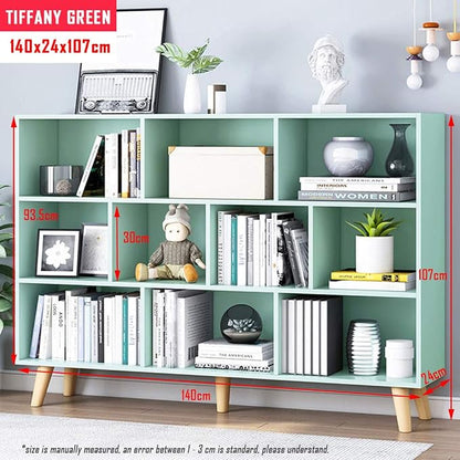 IOTXY Wooden Open Shelf Bookcase - Image 2