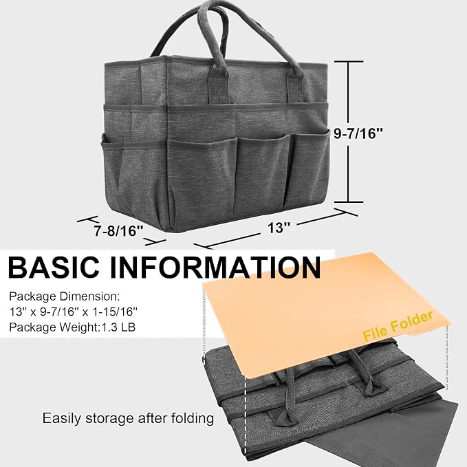 Cupohus Art Organizer Craft Storage Tote Bag - Image 3
