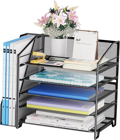 Simple Trending 5-Tier Desk File Organizer by SimpleTrending