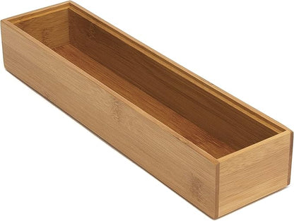 Lipper International 8182S Bamboo Wood Stacking Drawer Organizer Box by LipperInternational