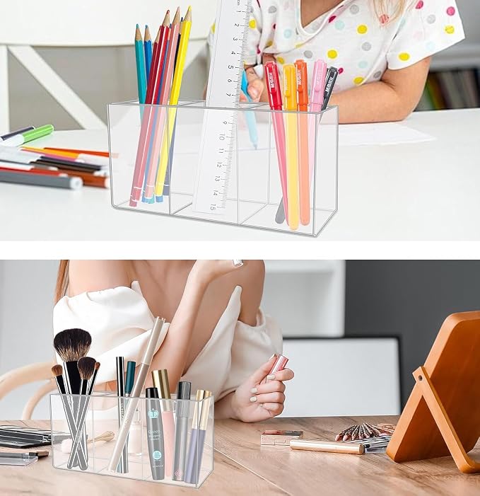 AKOAK 1 Pack Makeup Brush Holder Organizer, Great Desk Storage - Image 7
