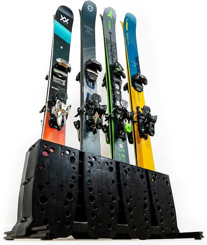 StoreYourBoard Telluride Ski Storage Rack – Freestanding Ski Rack by StoreYourBoard