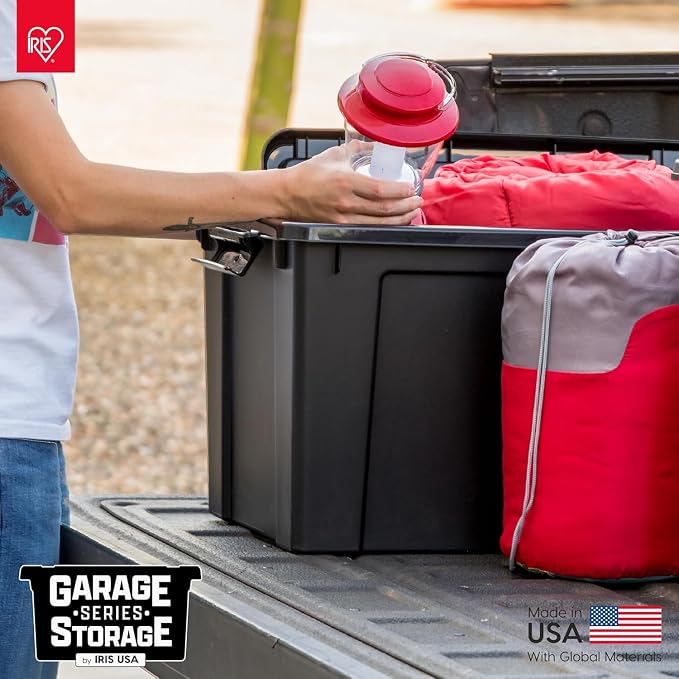 IRIS USA 20 Gallon Lockable Storage Bins - Image 10