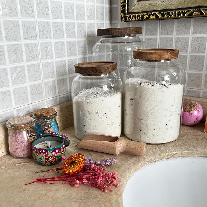 40 oz Bath Salts Glass Jar - Image 5
