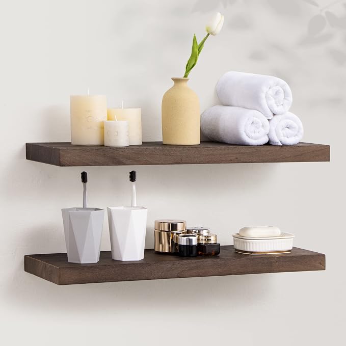 Axeman Floating Shelves for Wall, Wall Mounted Display Shelving by Axeman