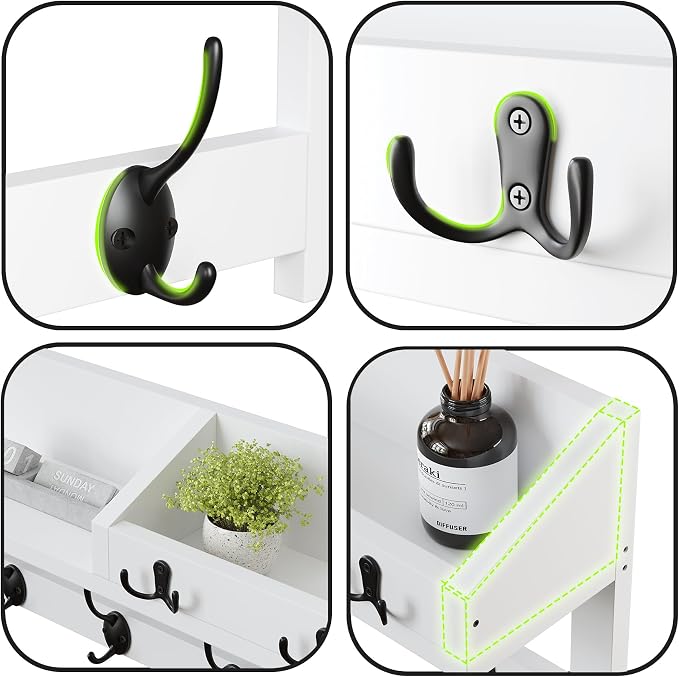 AMBIRD 26.57-Inch Wall Hanging Shelf - Image 7