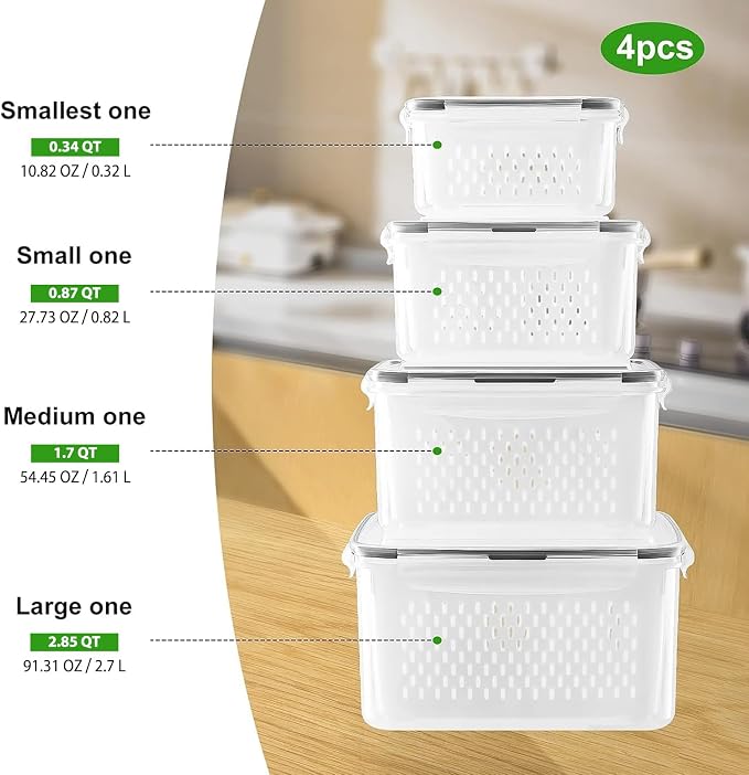 Freshmage Fruit Storage Containers - Image 2