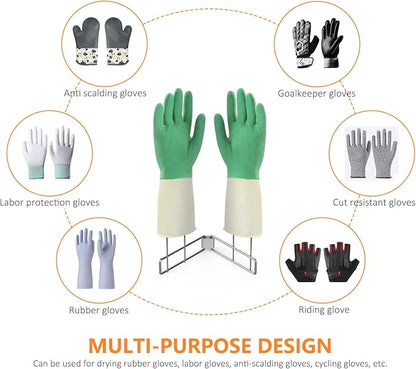 KORRTFID Kitchen Glove Holder, Stainless Steel Glove Rack, Kitchen Vertical - Image 4