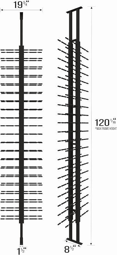 Ultra Wine Racks Floor-to-Ceiling Mount Display - Image 3