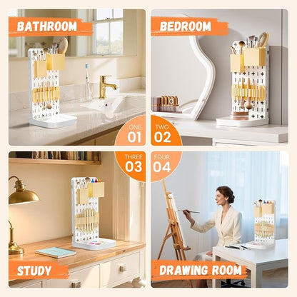 Paint Brush Holder Silicone Paint Brush Drying Rack - Image 8