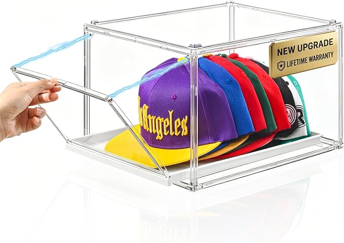 Ultra Clear Hat Organizer Drawer by AxidouOfficialStudio