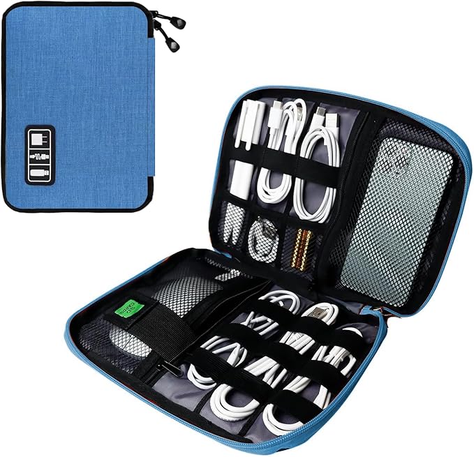 Lcsmaokin Electronics Travel Organizer, Portable Waterproof Electronic Travel by Lcsmaokin