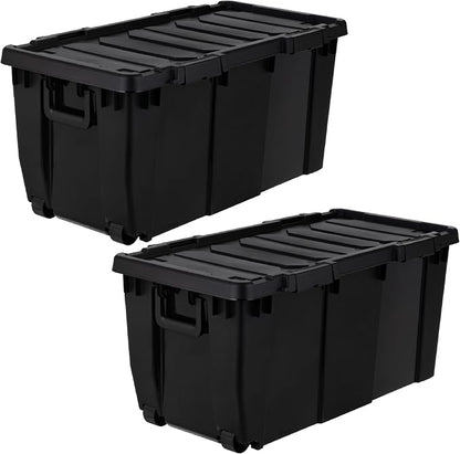 IRIS USA 32 Gallon Heavy Duty Rolling Storage Bin by IRISUSA