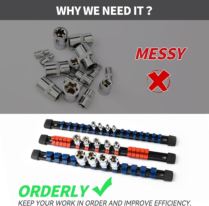 Socket Organizer Drive ABS Tools - Image 6