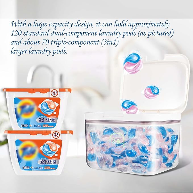 Laundry Pod Container, laundry pod holder - Image 5