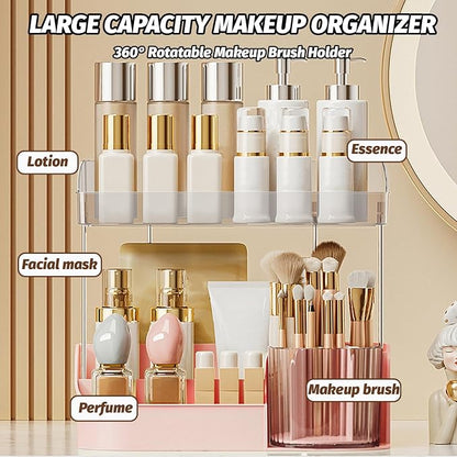 DASITON Large Capacity Makeup Organizer - Image 4