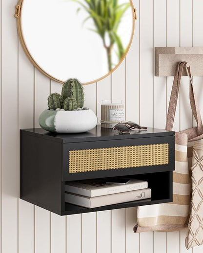 Floating Nightstand With Drawer by Aienvey