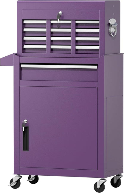 Greenvelly Tool Chest, 5-Drawer Rolling Tool Chest by Greenvelly