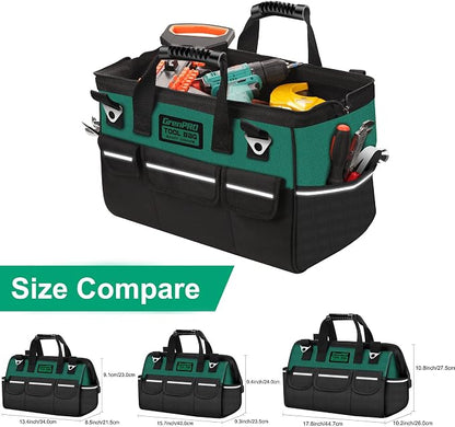GrenPRO Heavy Duty Tool Bag for Men, 16 Inch Wide Mouth Tool Bags Organizer - Image 5