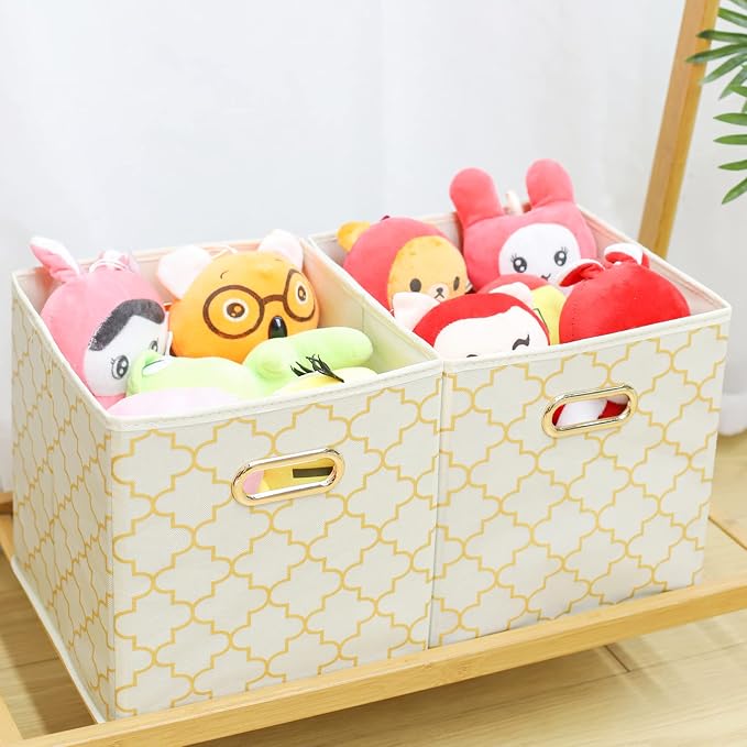Fabric Cloth Storage Bins, Fabric Cube Organizer - Image 5