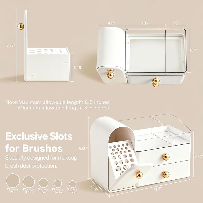 HBlife Makeup Organizer Countertop - Image 3