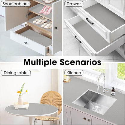 Drawer and Shelf Liner, Non-Slip Kitchen Cabinet Liners Non-Adhesive Thick - Image 9