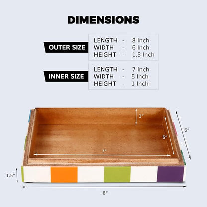 Handicrafts Home Decorative Box 8x6 – Photo Storage Box, Jewelry Organizer - Image 2