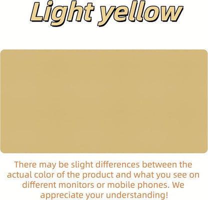 Bloss Light Yellow Desk Mat 31.5"x15.7", Desk Matt - Image 5