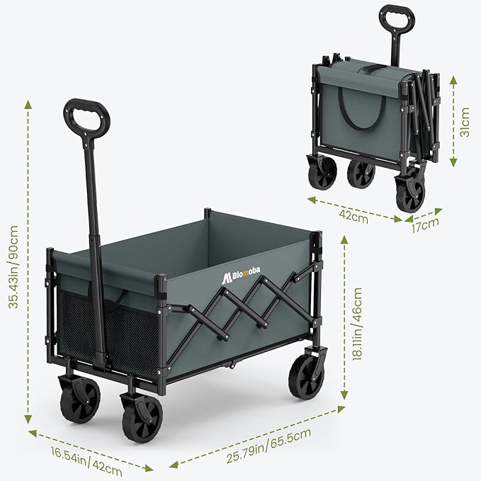 Blomoba Folding Wagon Cart - Image 7